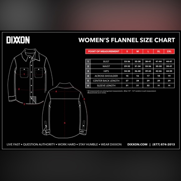 DIXXON Flannel Co. Womens Limited Edition O-DARK-30 Small - Picture 5 of 5